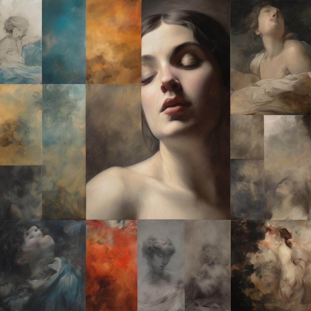 Η εξέλιξη του ύφους και των τεχνικών του καλλιτέχνη