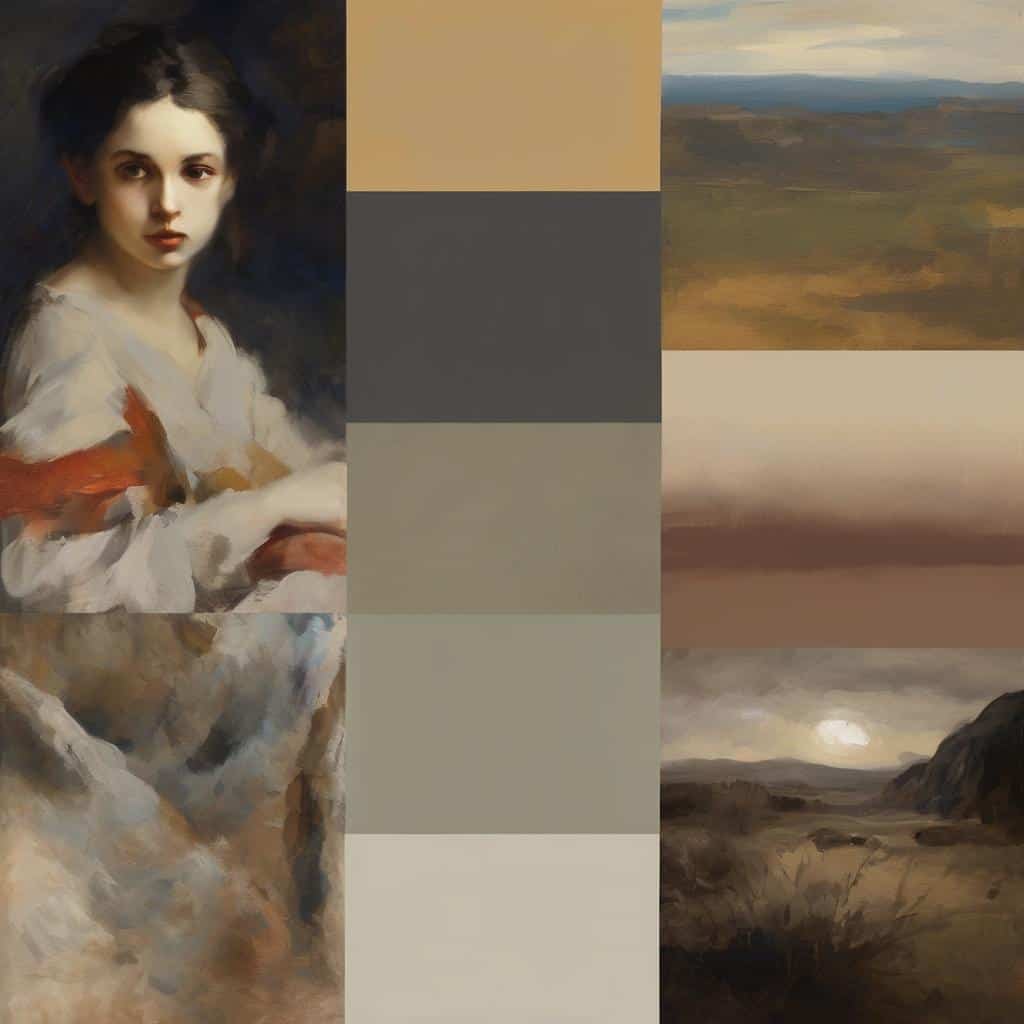 ρεαλιστικό πορτρέτο νεαρής γυναίκας, έκφραση ευαισθησίας και κοινωνική συνείδηση, έκφραση εξπρεσιονισμού σε τέχνη, ζωγραφική τέχνη και κοινωνική ευαισθησία.